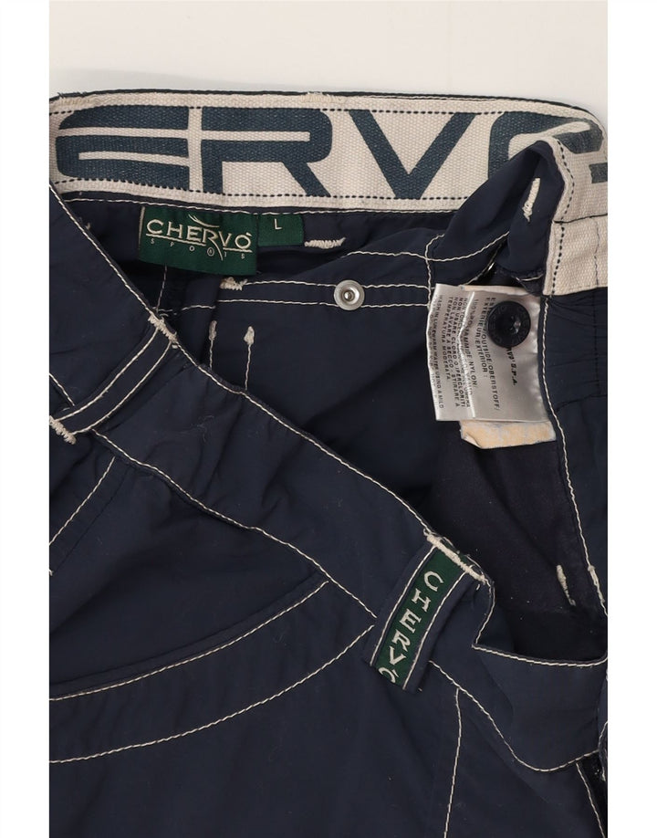 CHERVO Boys Cargo σορτς 11-12 ετών μεγάλο W26 Navy Blue Polyamide