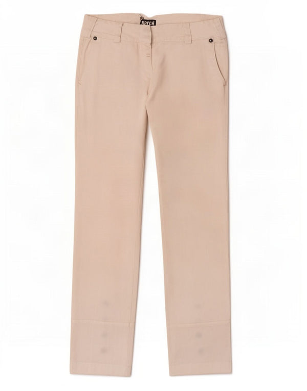Datch Womens Slim Chino Trousers W29 L30 White Cotton