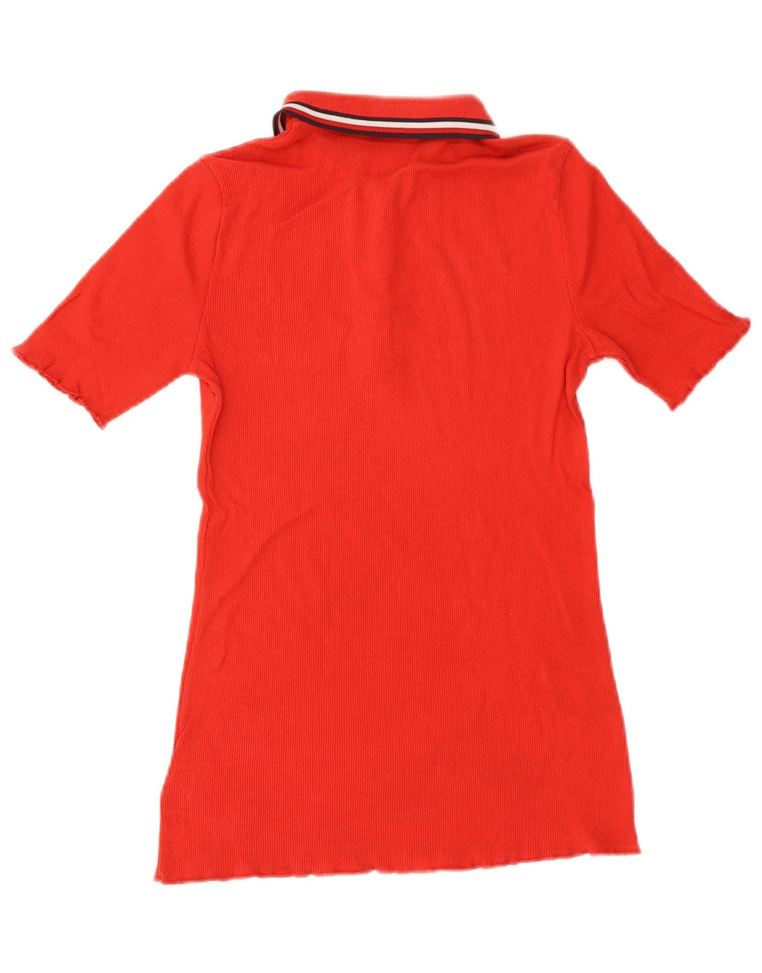 Tommy Hilfiger γυναικείο μπλουζάκι πόλο UK 8 Small Red