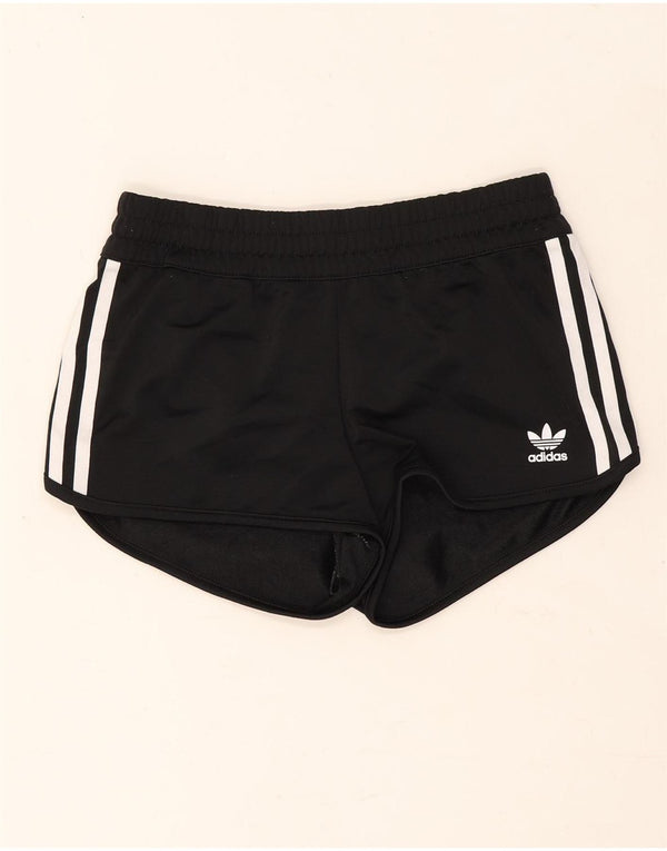 Γυναικείο αθλητικό σορτς Adidas UK 6 XS μαύρο πολυεστέρα