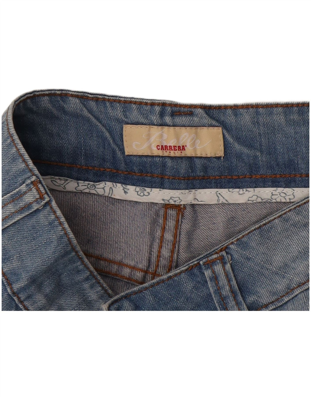 Γυναικείο τζιν σορτς Carrera Distressed W30 Medium Blue