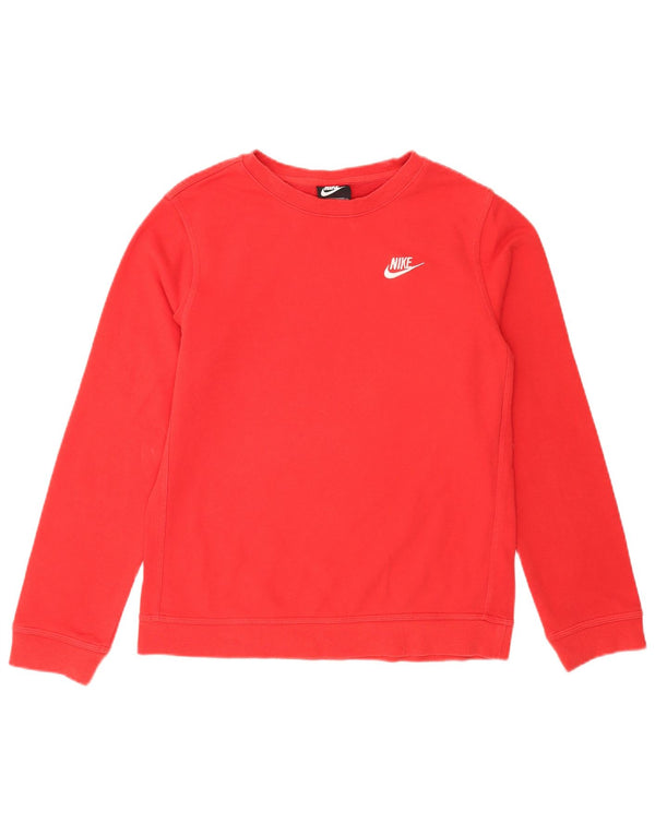 Φούτερ Nike Boys Standard Fit Jumper 13-14 ετών XL Κόκκινο βαμβακερό