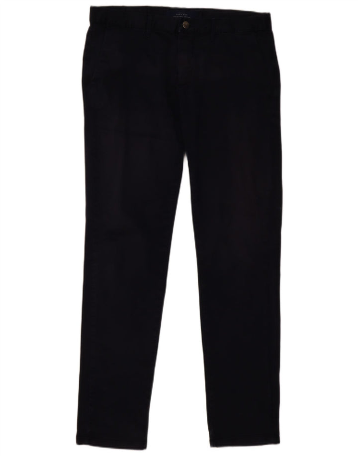 Ανδρικό παντελόνι Chino ZARA Slim EU 40 Medium W31 L32 Navy Blue