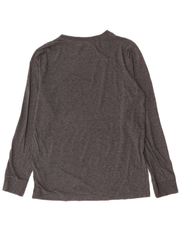 Hurley Boys Graphic Top Μακρυμάνικο 13-14 ετών XL Γκρι βαμβακερό