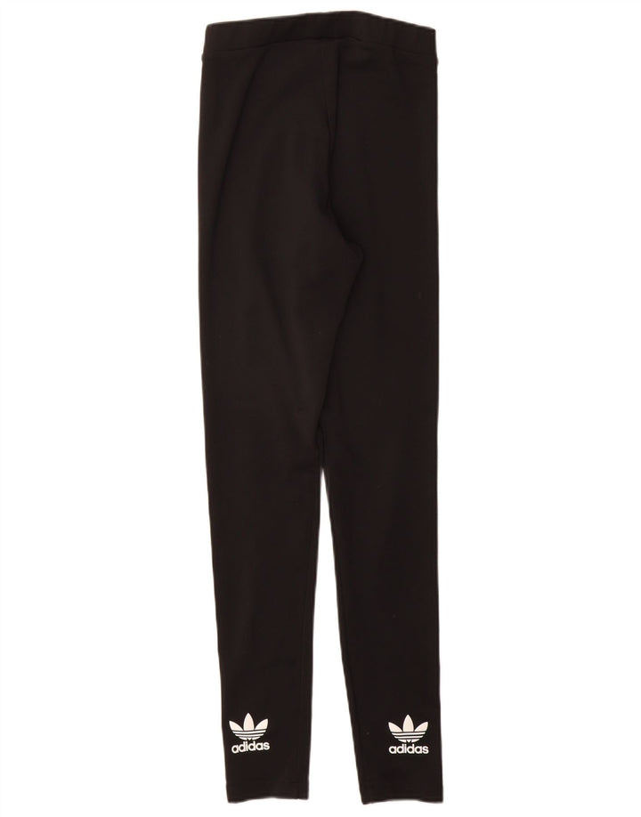 Γυναικεία γραφικά κολάν Adidas UK 8 Small Black