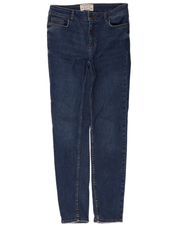 Fat Face Γυναικεία Super Skinny Jeans UK 10 Small W30 L27 Blue Polyester