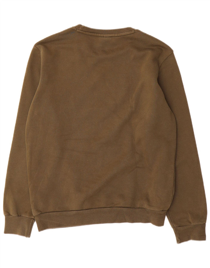 Ανδρικό γραφικό φούτερ Puma Jumper Μικρό Χακί Βαμβακερό