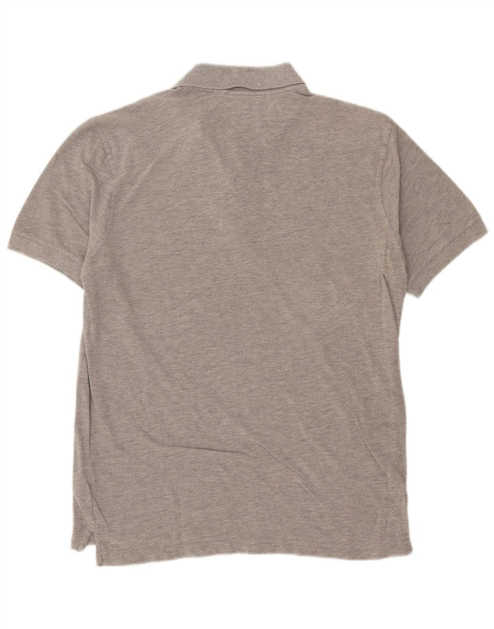 Crew Clothing Ανδρικό πουκάμισο πόλο μεγάλο γκρι βαμβακερό