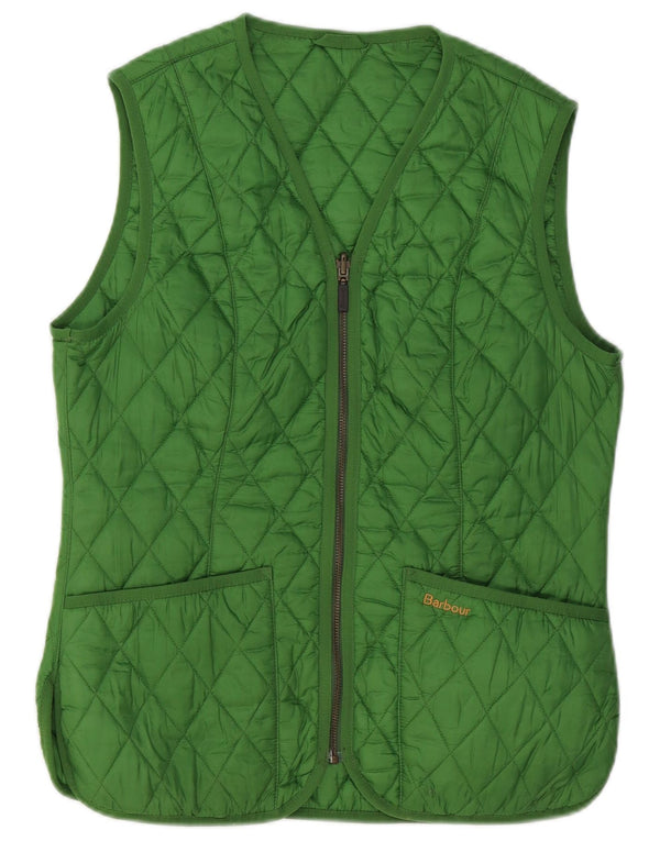 BARBOUR Γυναικείο Καπιτονέ Gilet UK 12 Μεσαίο Πράσινο Πολυεστέρας