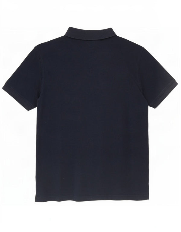 Tommy Hilfiger Ανδρικό πουκάμισο Polo με κανονική εφαρμογή XL Navy Blue βαμβακερό