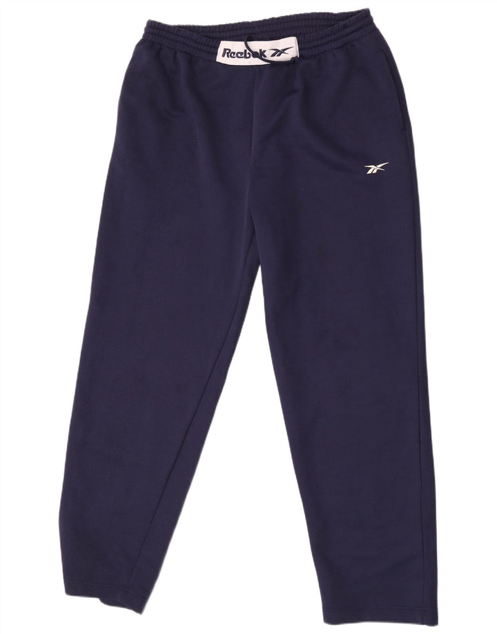 Ανδρική αθλητική φόρμα Reebok Graphic Παντελόνι Μεγάλο Navy Blue Polyester