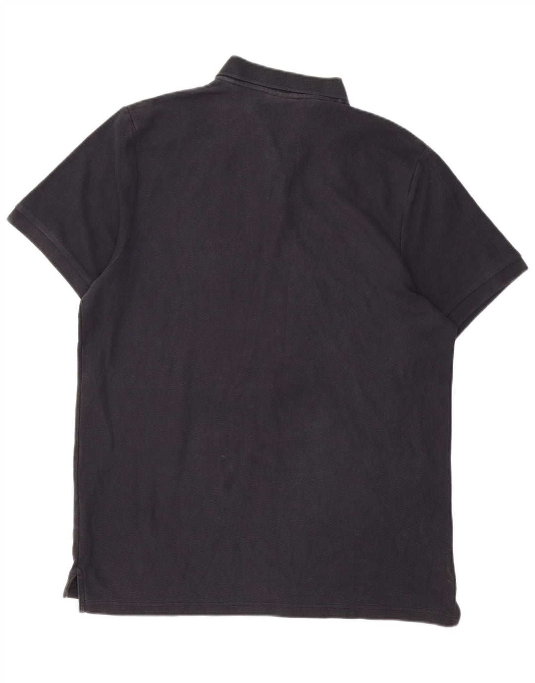 Ανδρικό μπλουζάκι πόλο NIKE 2XL μαύρο βαμβακερό