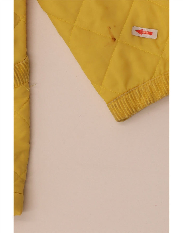 Husky γυναικείο καπιτονέ μπουφάν UK 12 Medium Yellow Polyamide