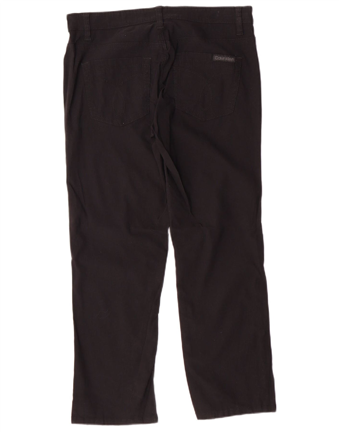 Calvin Klein Jeans Γυναικείο Casual Παντελόνι US 6 Small W32 L26 Black Classic