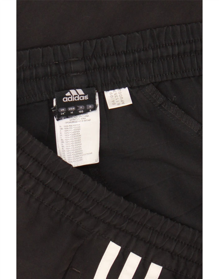 Ανδρικό αθλητικό σορτς Adidas μεγάλο μαύρο πολυεστέρα