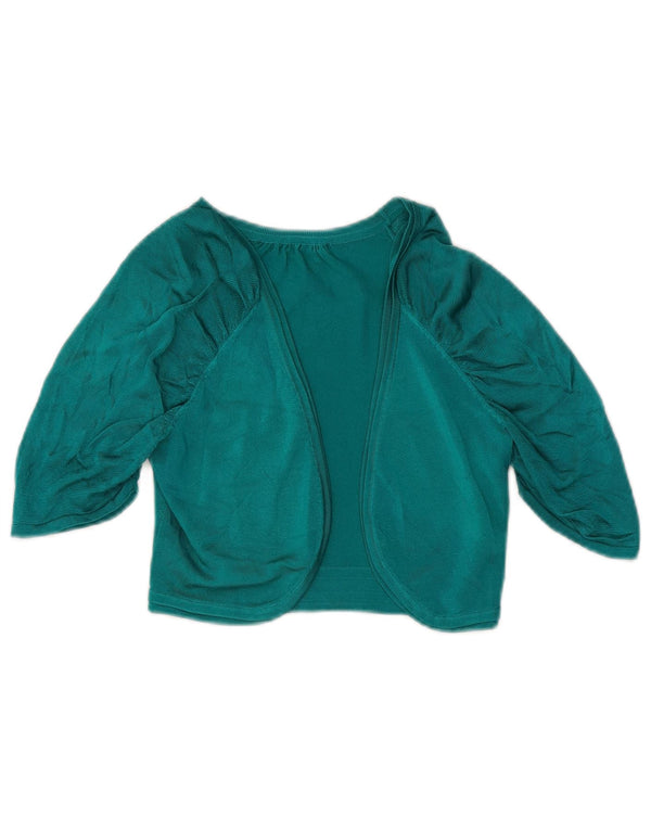 Coast Womens Bolero Top UK 4 XS Green Viscose