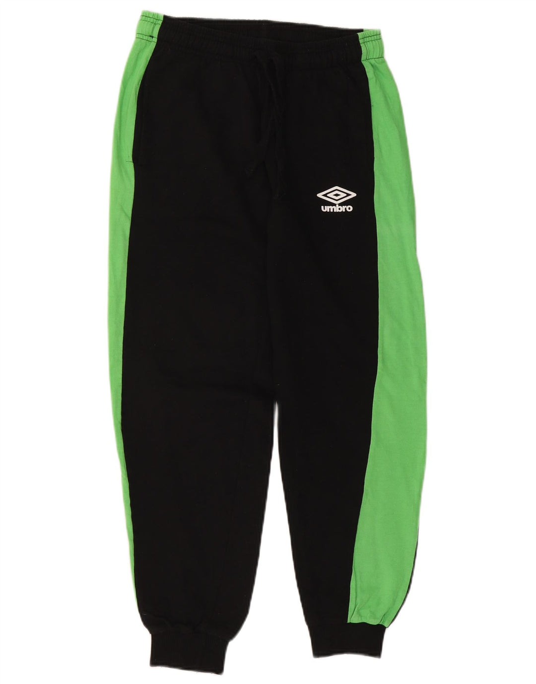 Γυναικεία αθλητική φόρμα UMBRO Παντελόνι Joggers UK 12 Medium Black Colourblock