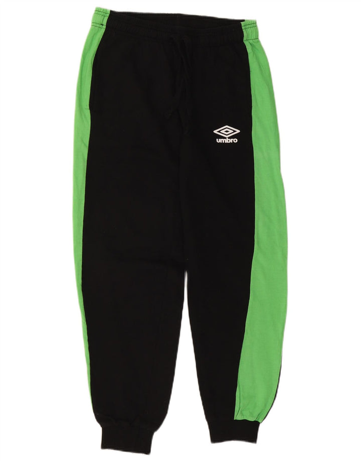 Γυναικεία αθλητική φόρμα UMBRO Παντελόνι Joggers UK 12 Medium Black Colourblock