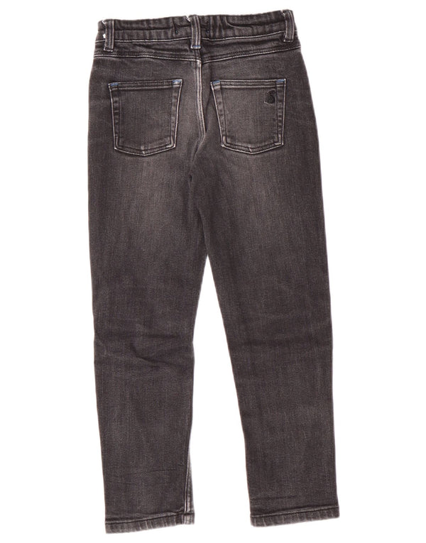 JOULES Boys Slim Jeans 5-6 Years W22 L20 Black Cotton