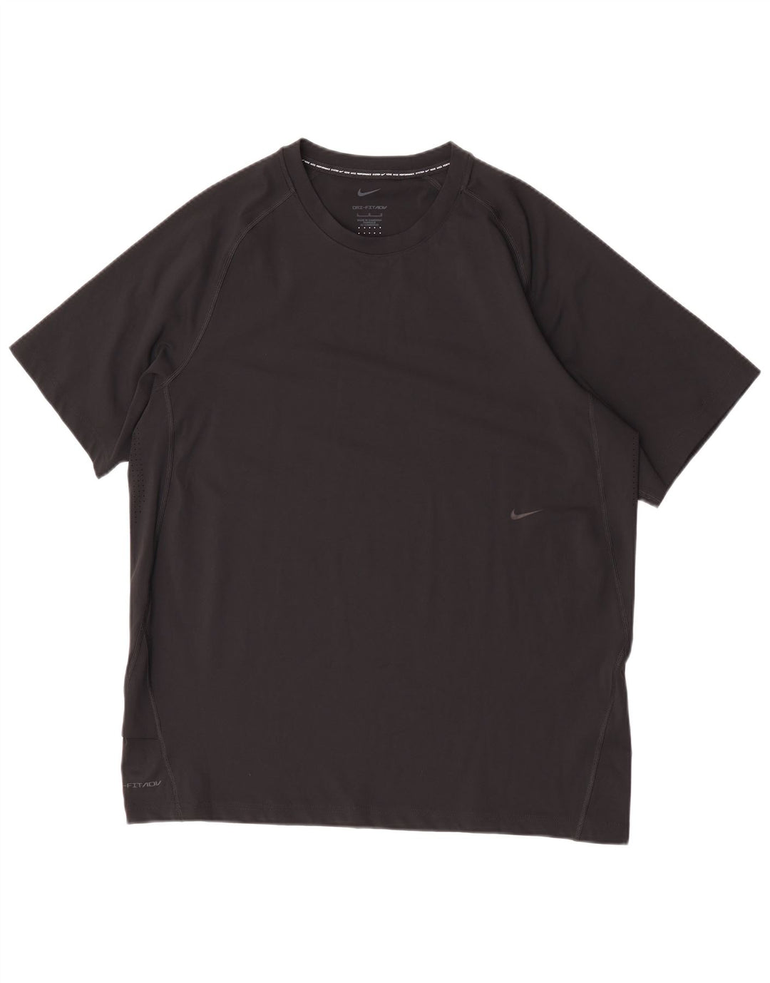 Ανδρικό T-shirt Nike Dri Fit Top Large Μαύρο Πολυεστέρας