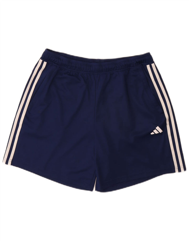 Adidas Ανδρικό Aeroready Regular Fit Αθλητικό σορτς Μεγάλο Navy Blue Polyester