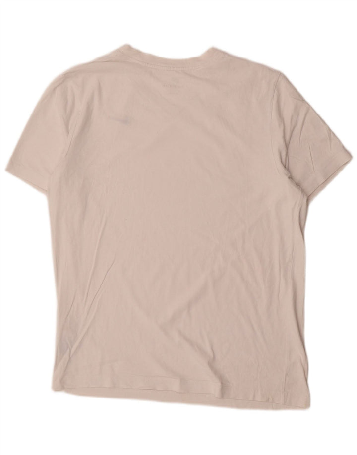 Ανδρικό T-Shirt Nike, μεγάλο λευκό βαμβακερό