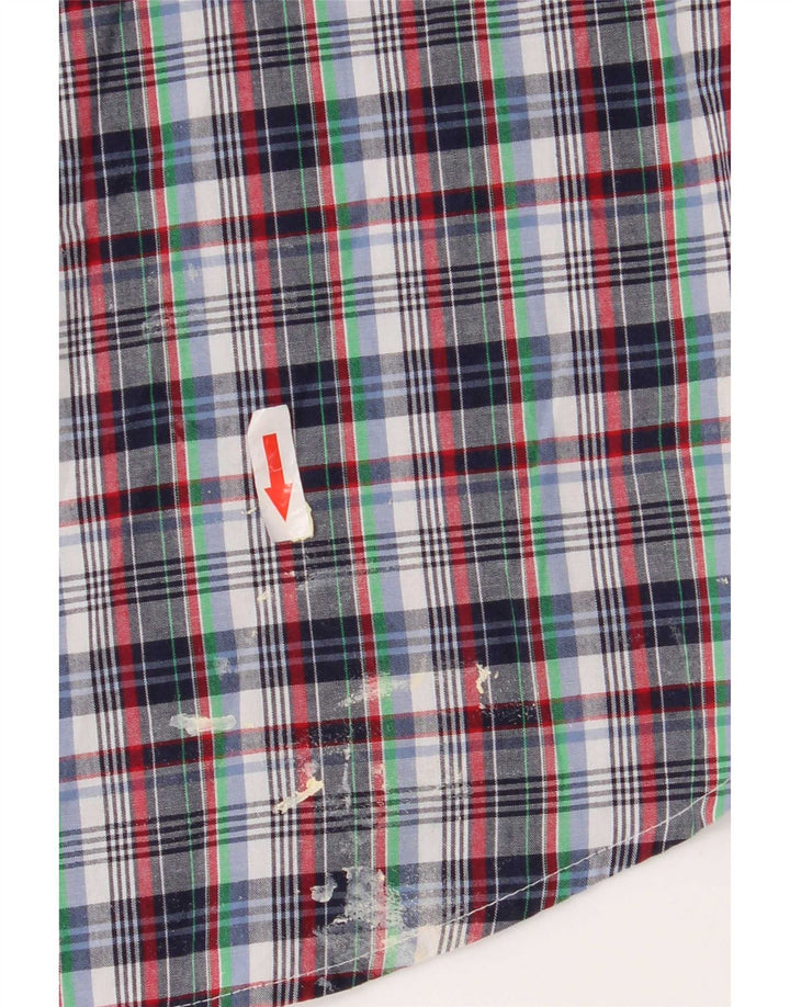 Chaps Mens Easy Care κοντομάνικο πουκάμισο 2XL πολύχρωμο βαμβακερό