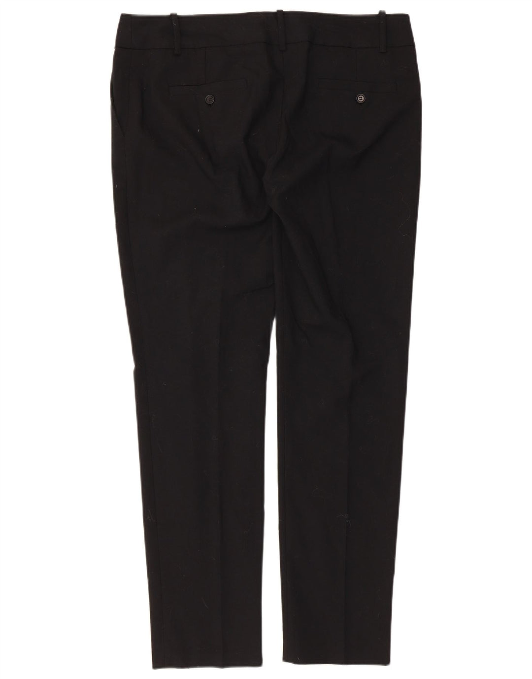 Zara Γυναικείο Slim παντελόνι Chino EU 42 Large W32 L30 Μαύρο πολυεστέρα