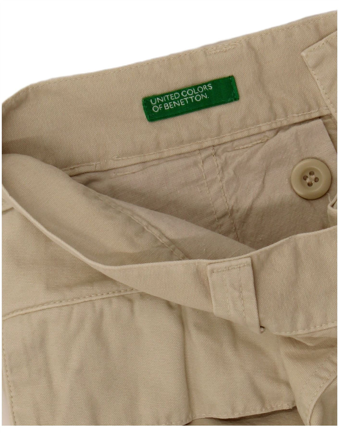 BENETTON Ανδρικό σορτς Cargo W30 Medium Beige