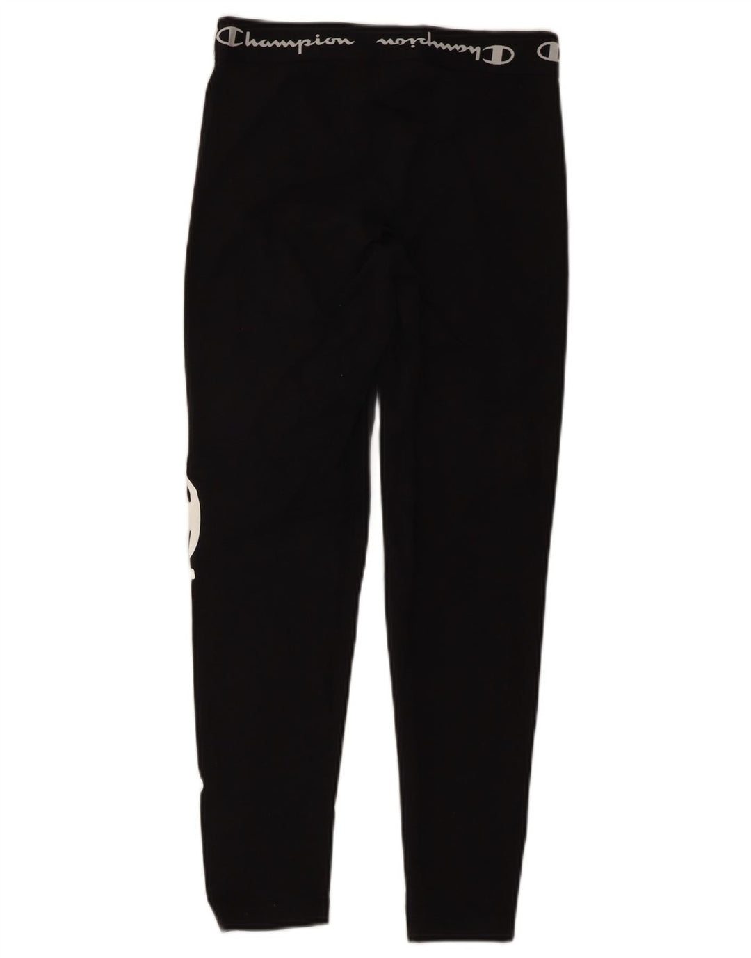 CHAMPION Γυναικεία Γραφικά Κολάν UK 4 XS Μαύρο Βαμβακερό