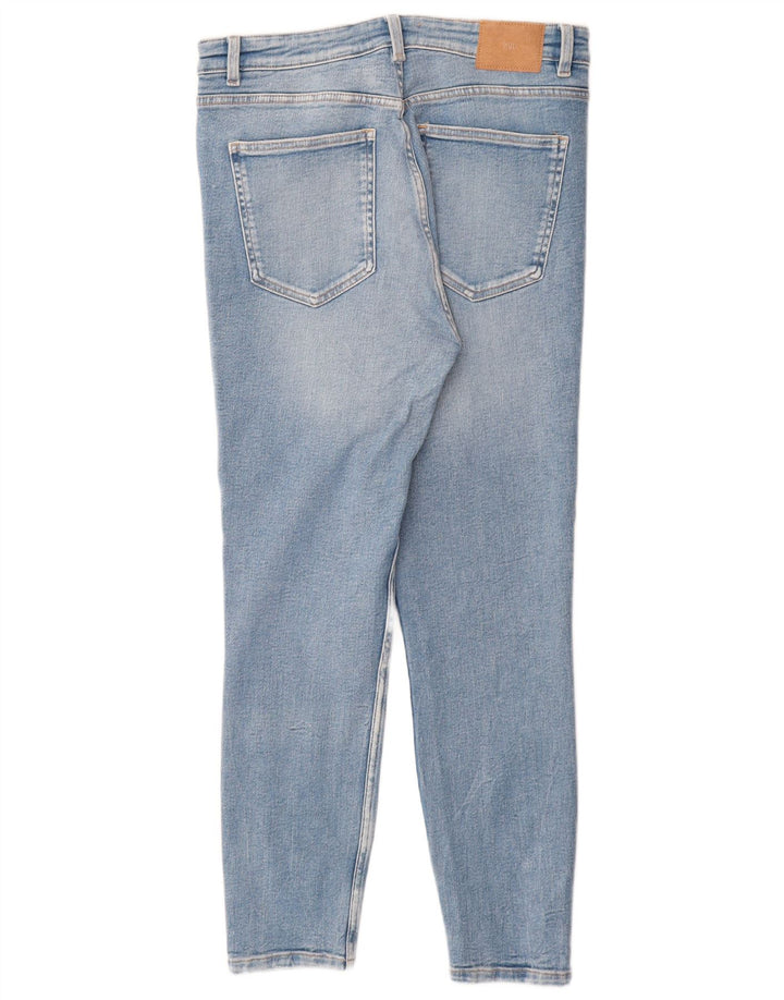 ZARA Womens Slim Jeans EU 42 Large W32 L27 Blue Cotton