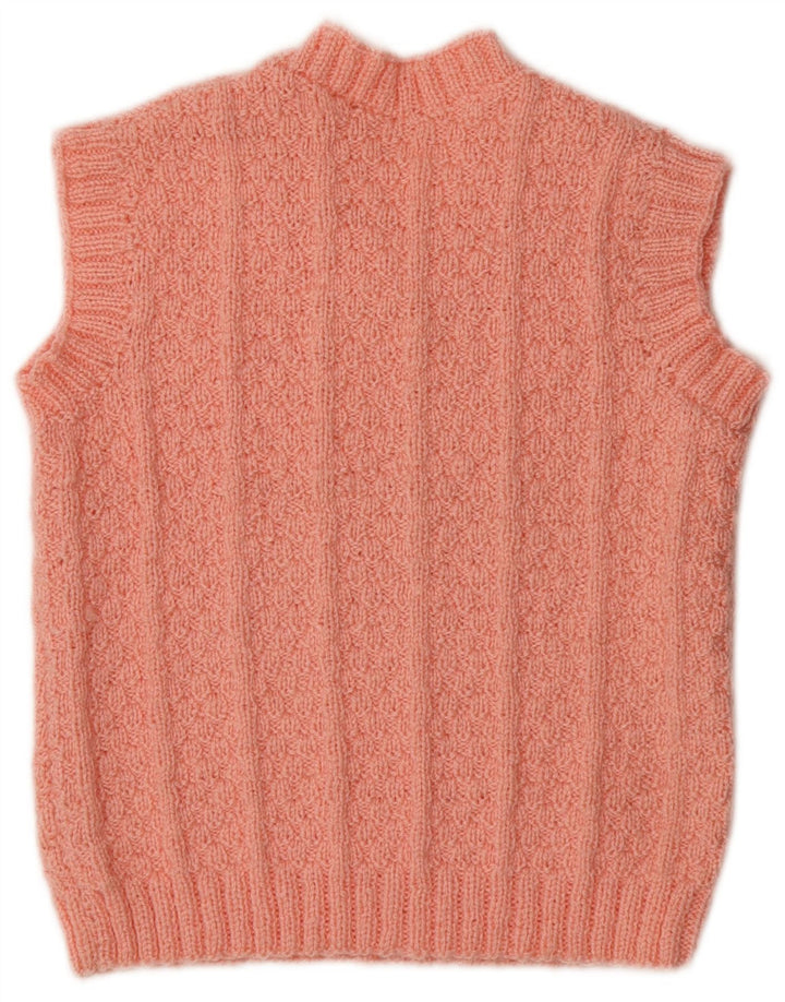 Vintage γυναικείο γιλέκο Tank Top UK 12 Medium Pink