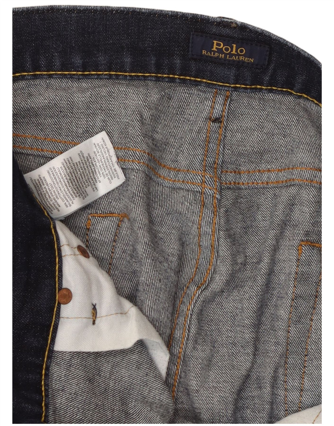 Polo Ralph Lauren Ανδρικό Skinny Jeans W36 L32 Navy Blue Cotton