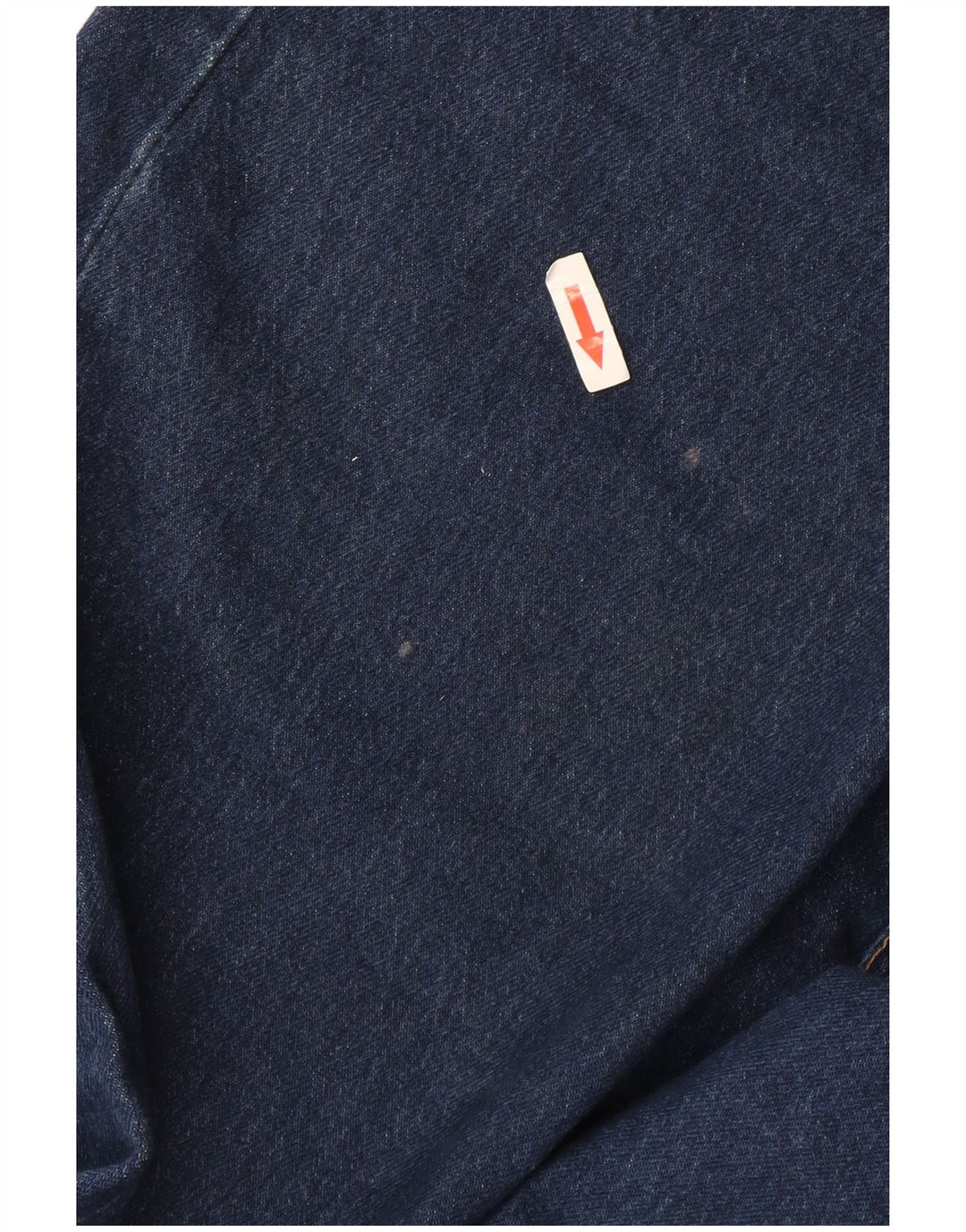 Levi's Mens 501 Straight Jeans W38 L30 Navy Blue Cotton