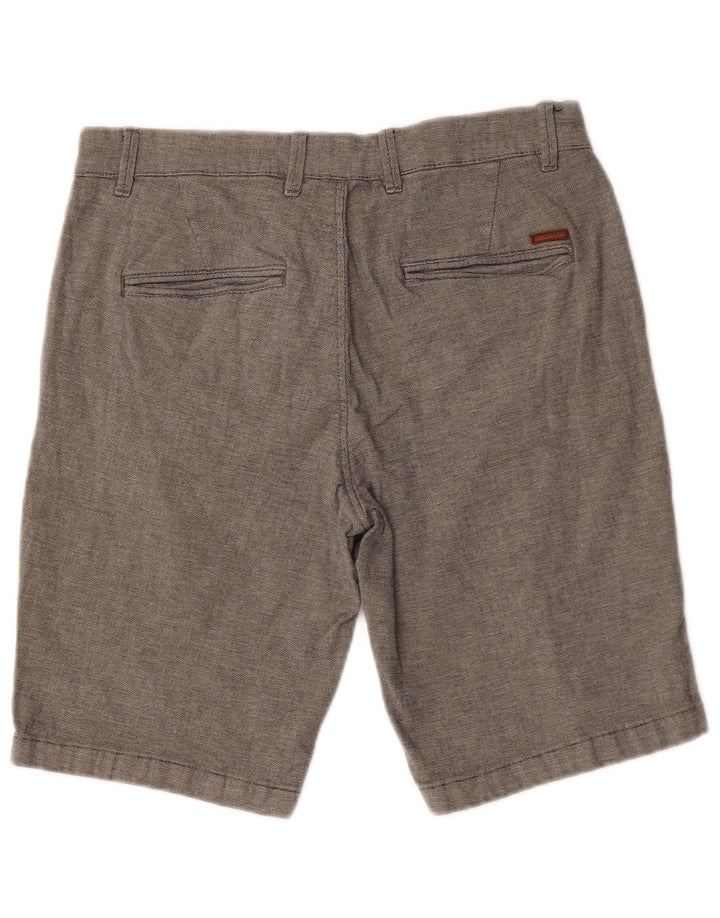 Ανδρικό Jack & Jones κανονικό σορτς chino μεσαίο W32 γκρι βαμβακερό