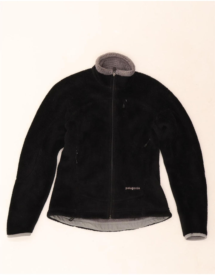 Patagonia Γυναικείο Fleece Jacket UK 6 XS Μαύρο Πολυεστέρας