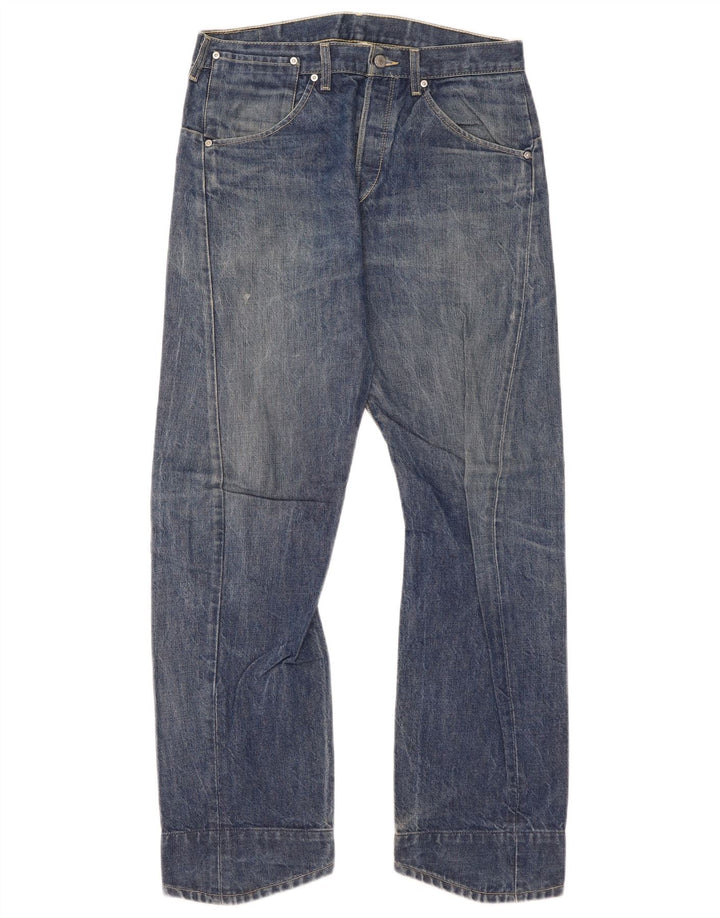 Ανδρικό τζιν Levi's Straight W33 L32 Μπλε βαμβακερό