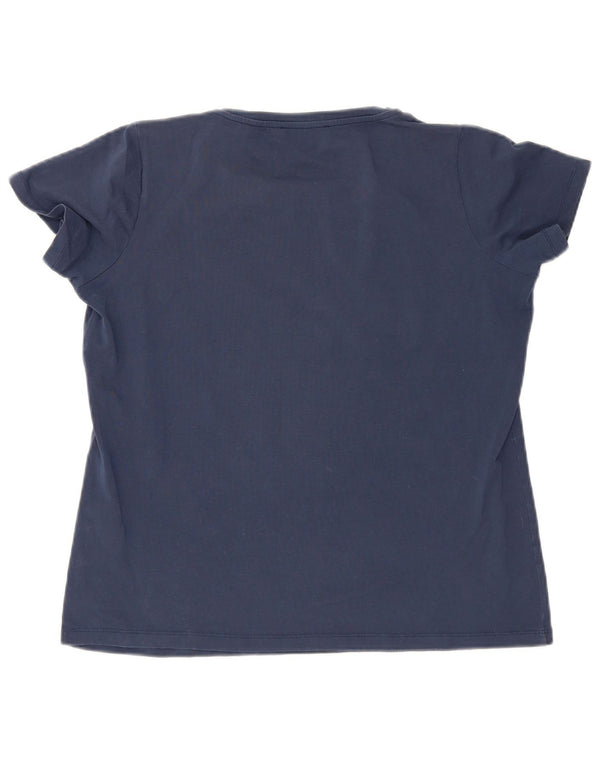 Trussardi Γυναικείο T-Shirt Top UK 20 2XL Navy Blue