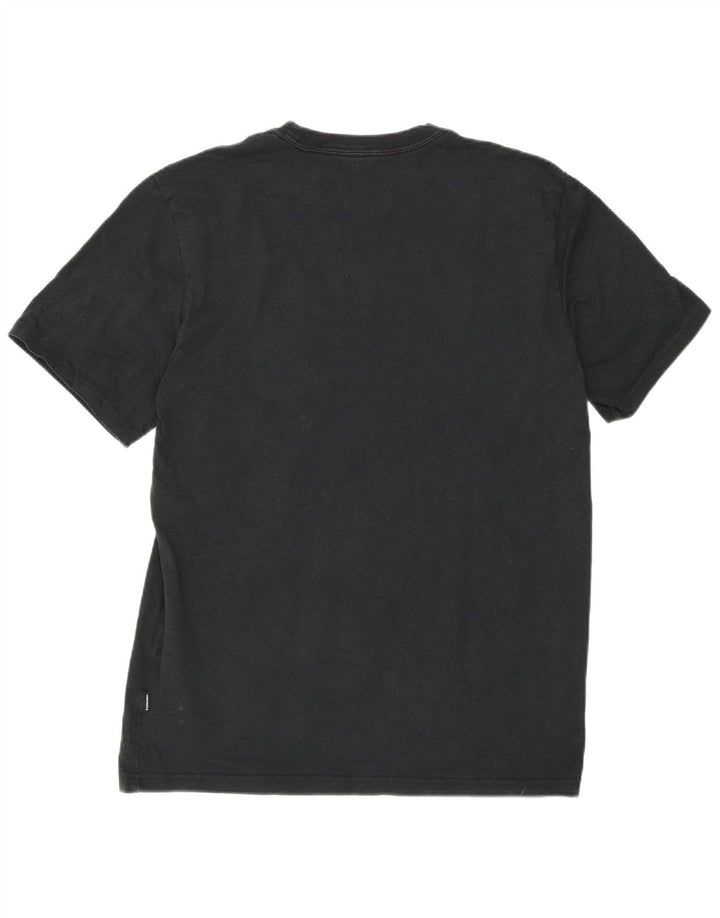 Ανδρικό γραφικό T-Shirt Converse Top Μεσαίο μαύρο βαμβακερό