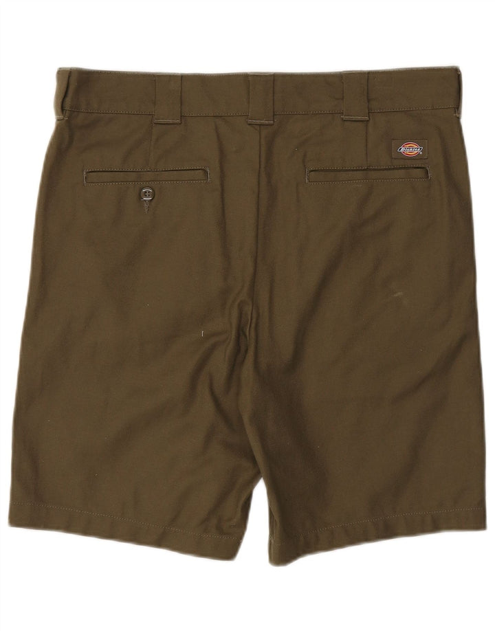 DICKIES Mens Chino Shorts W33 Medium  Khaki Cotton