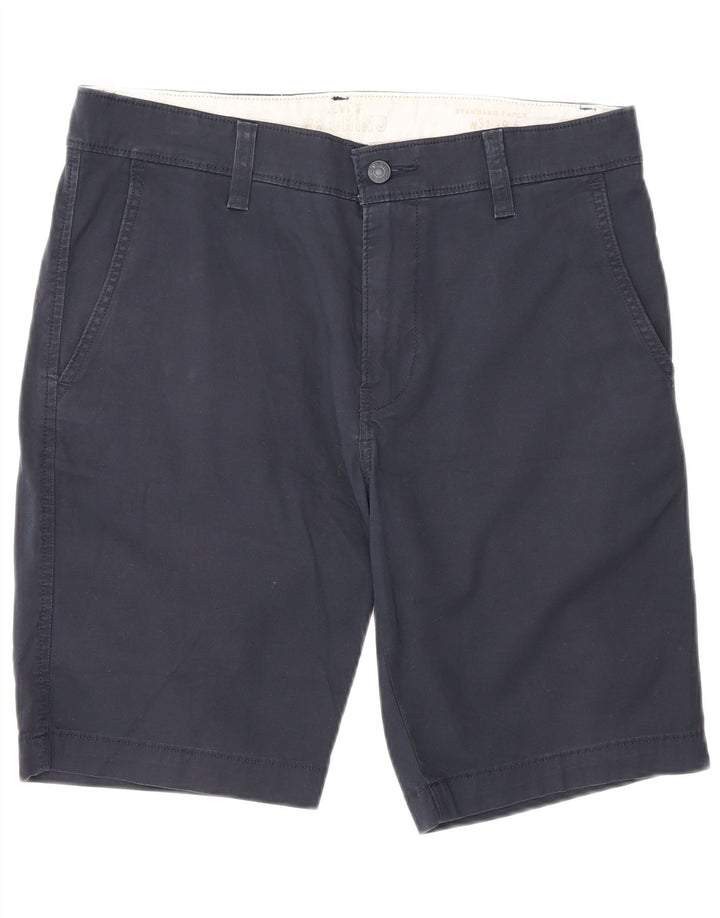 Ανδρικό τσίνο σορτς Levi's Standard W31 από βαμβακερό μεσαίο ναυτικό μπλε