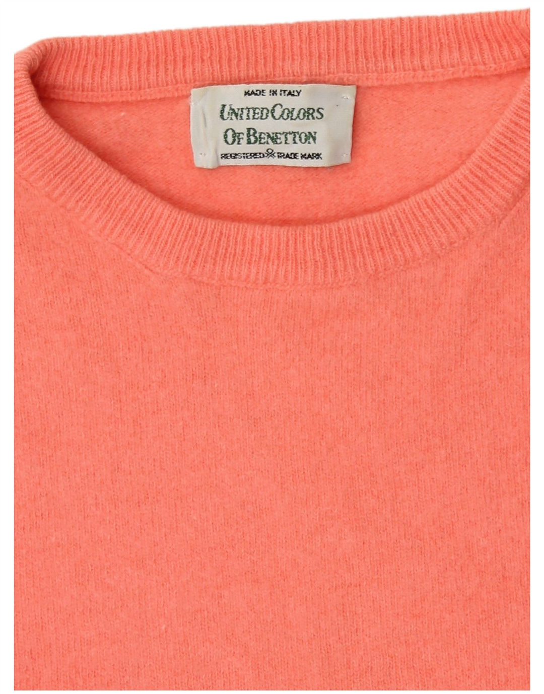 Γυναικείο πουλόβερ Benetton Crew Neck Jumper UK 14 Medium Pink