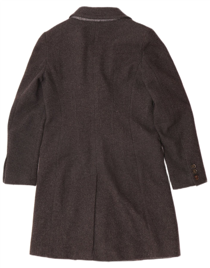 Max Mara Γυναικείο Πανωφόρι UK 8 Μικρό Γκρι Μαλλί