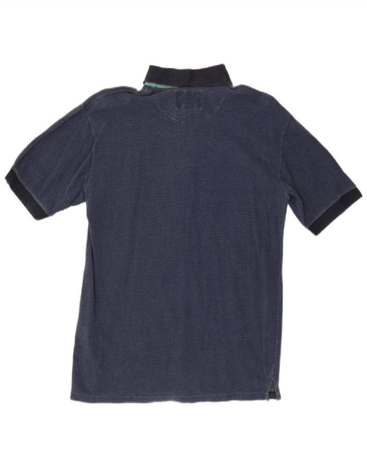 JOHNNY LAMBS Ανδρικό πουκάμισο πόλο IT 48 Βαμβακερό μεσαίο Navy Blue