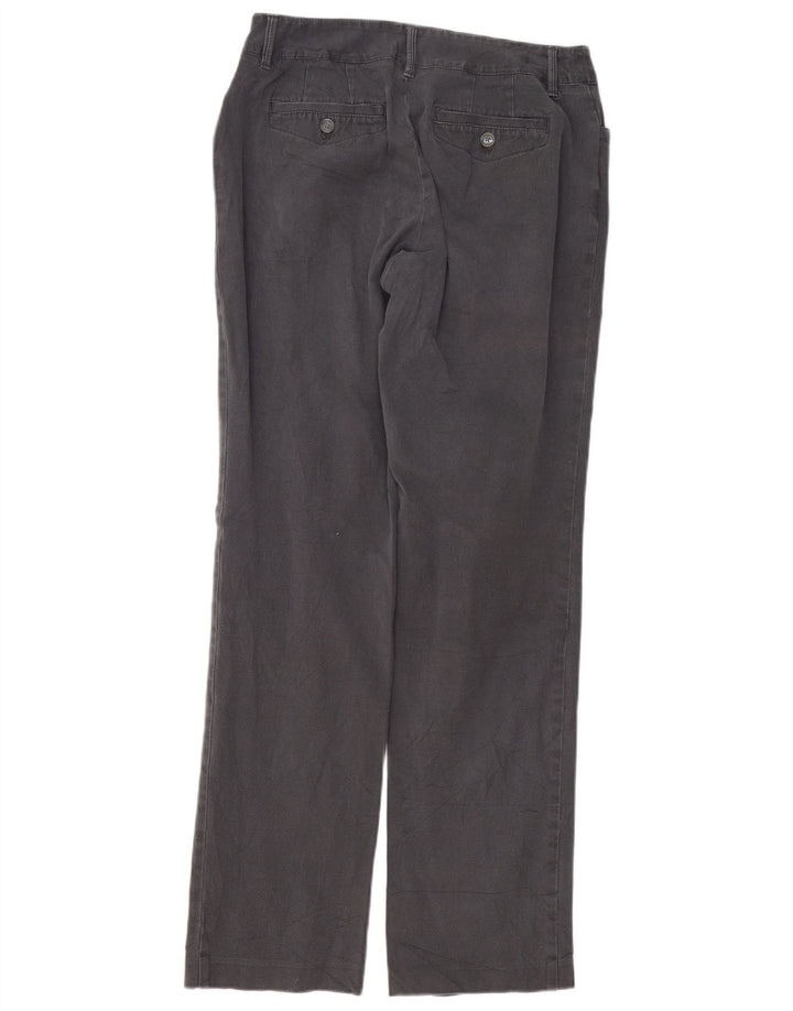 EDDIE BAUER Γυναικείο ίσιο casual παντελόνι US 8 Medium W28 L32 Grey