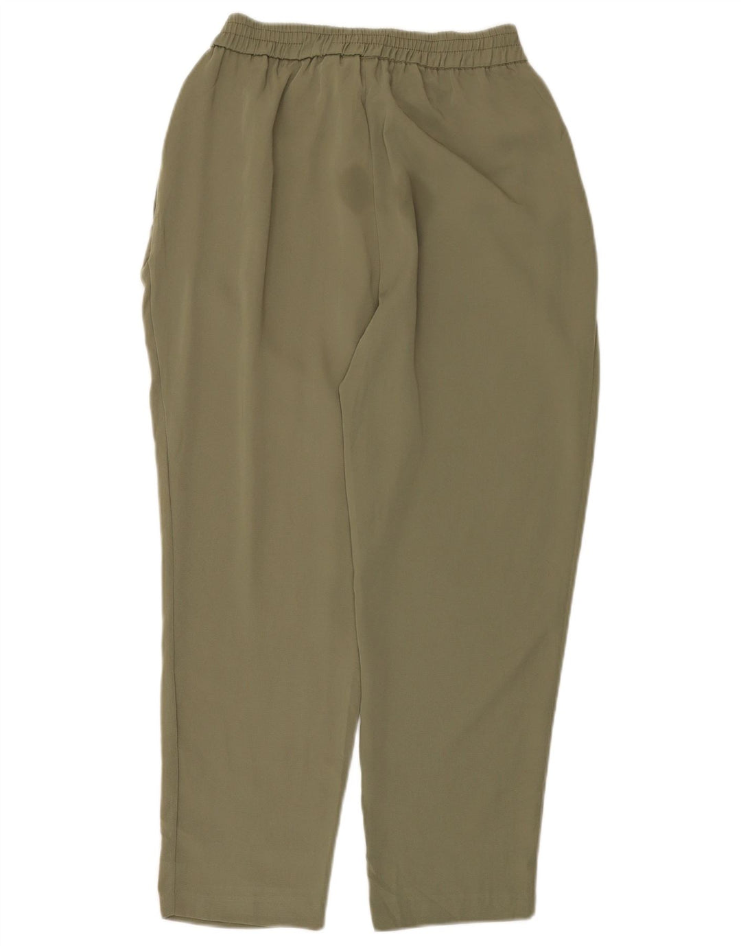Zara Γυναικείο κωνικό cropped παντελόνι Large W32 L24 Khaki Polyester