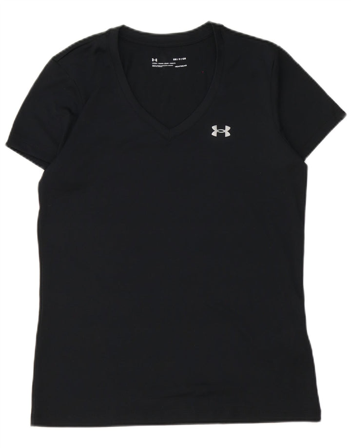 Ανδρικό μπλουζάκι Under Armour Heat Gear Top Μικρό Μαύρο Πολυεστέρα