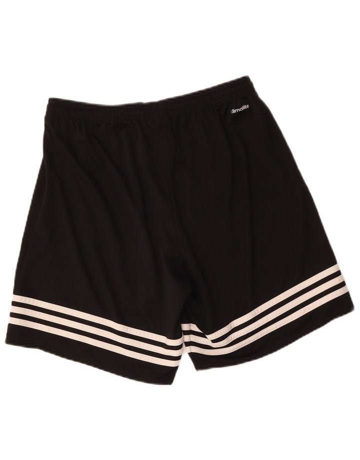 Σορτς Adidas Boys Climalite Sport σορτς 13-14 ετών μεσαίο μαύρο πολυεστέρα