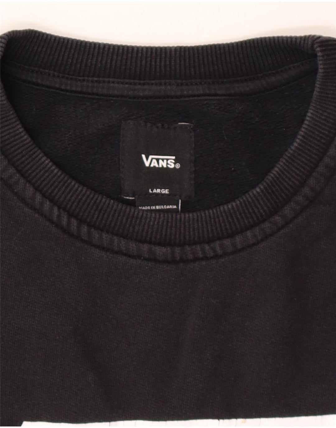 Ανδρικό γραφικό φούτερ VANS Jumper Large Μαύρο