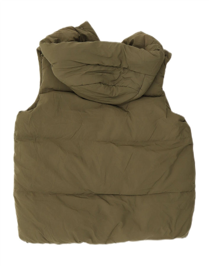 Marks & Spencer Γυναικεία κουκούλα με επένδυση Gilet UK 12 μεσαίο πράσινο πολυεστέρας